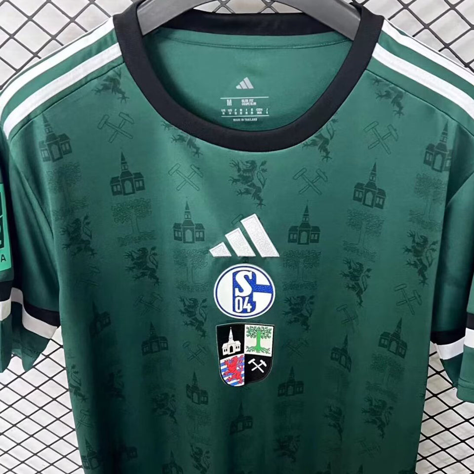 jersey 2026 schalke 04 especial manga corta versión fan