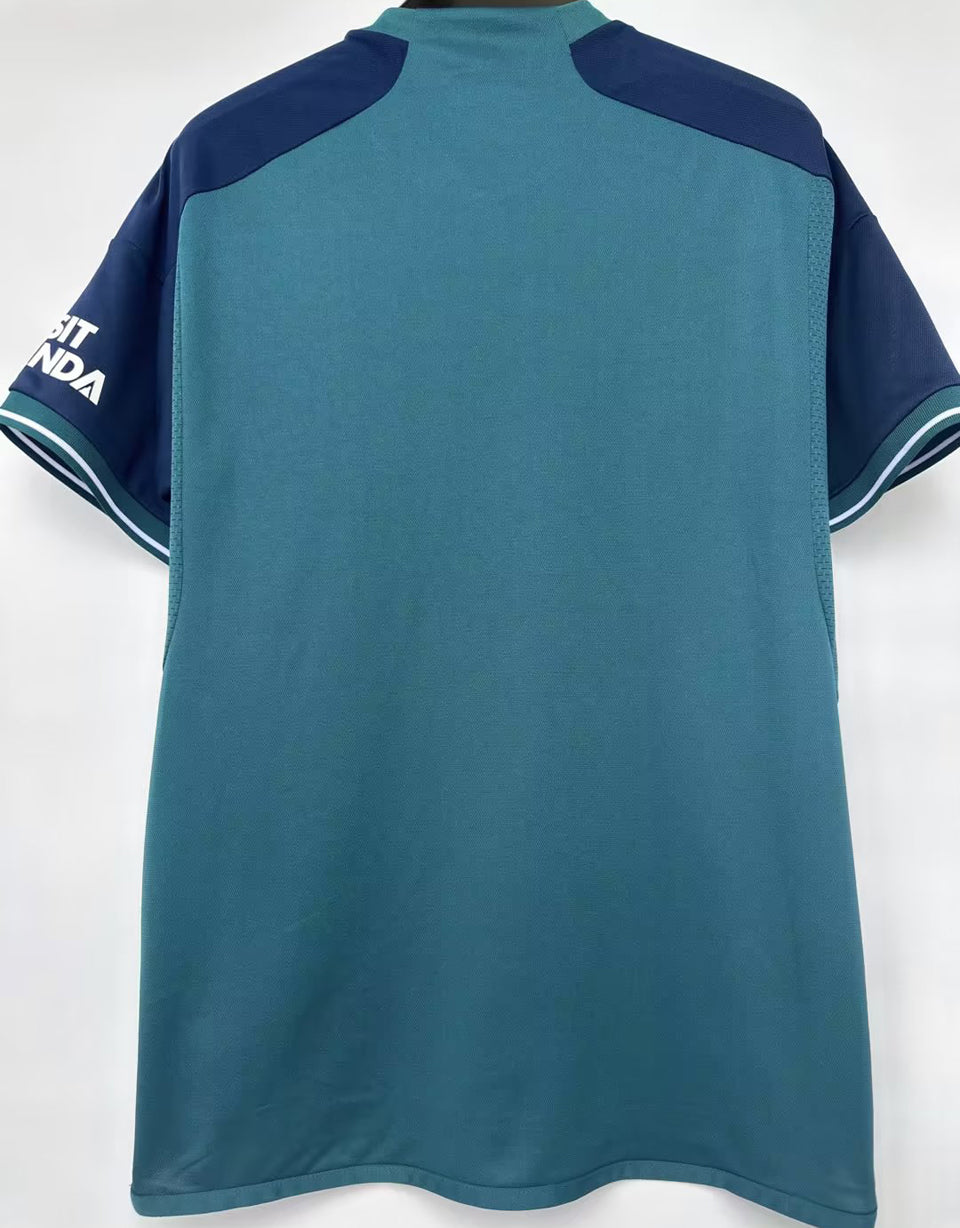 jersey 2023/24 arsenal tercero manga corta versión fan