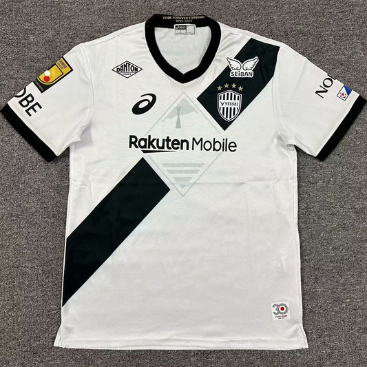 Jersey 2025 Vissel Kobe Visitante Manga corta Versión Fan