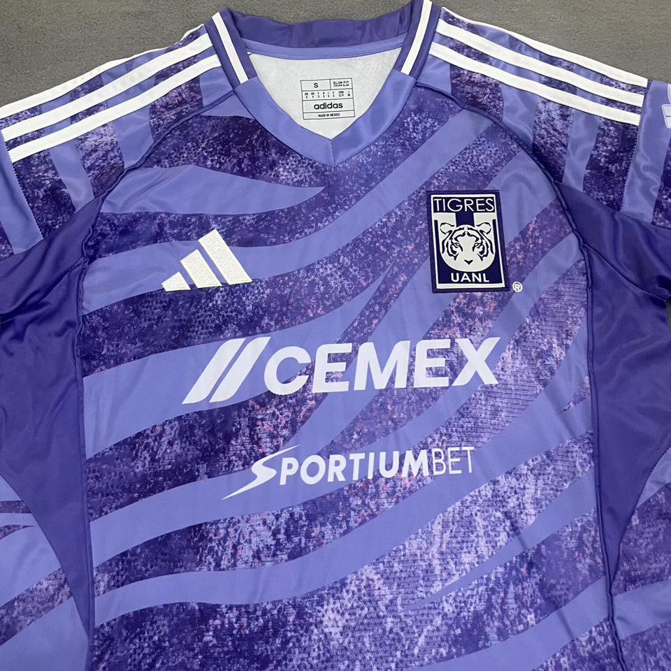 jersey 2025/26 tigres especial manga corta versión fan