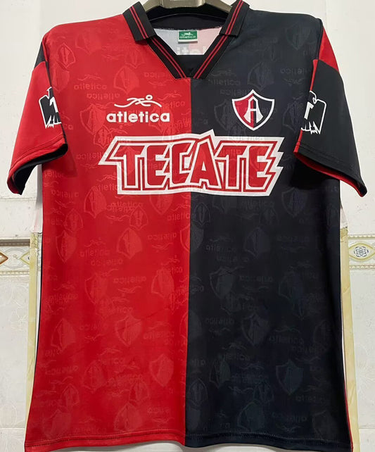 Jersey 1995/1996 Atlas Local Manga corta Versión Fan Retro