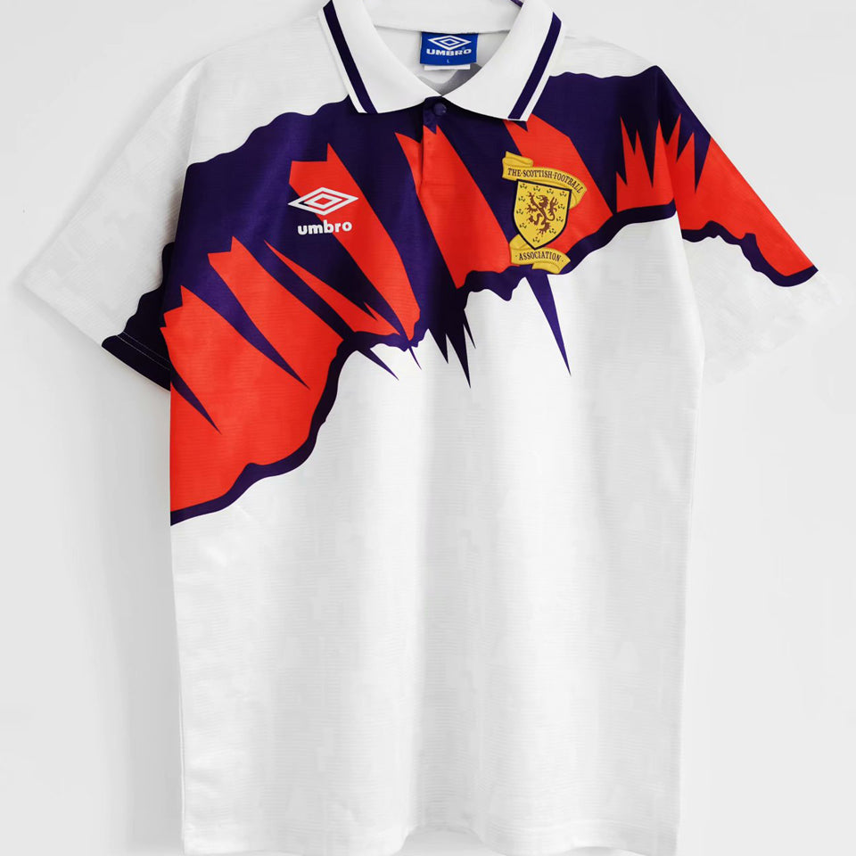 1991/1993 scotland visitante versión fan selecciones retro