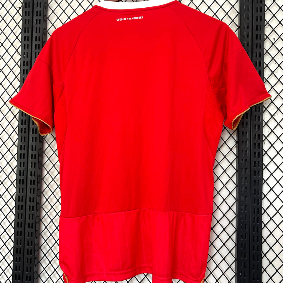 Jersey 2025/26 Al Ahly Local Manga corta Versión Fan