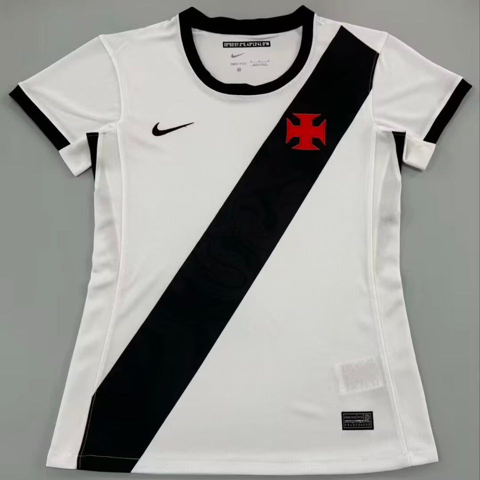 jersey 2026/27 vasco visitante manga corta mujer