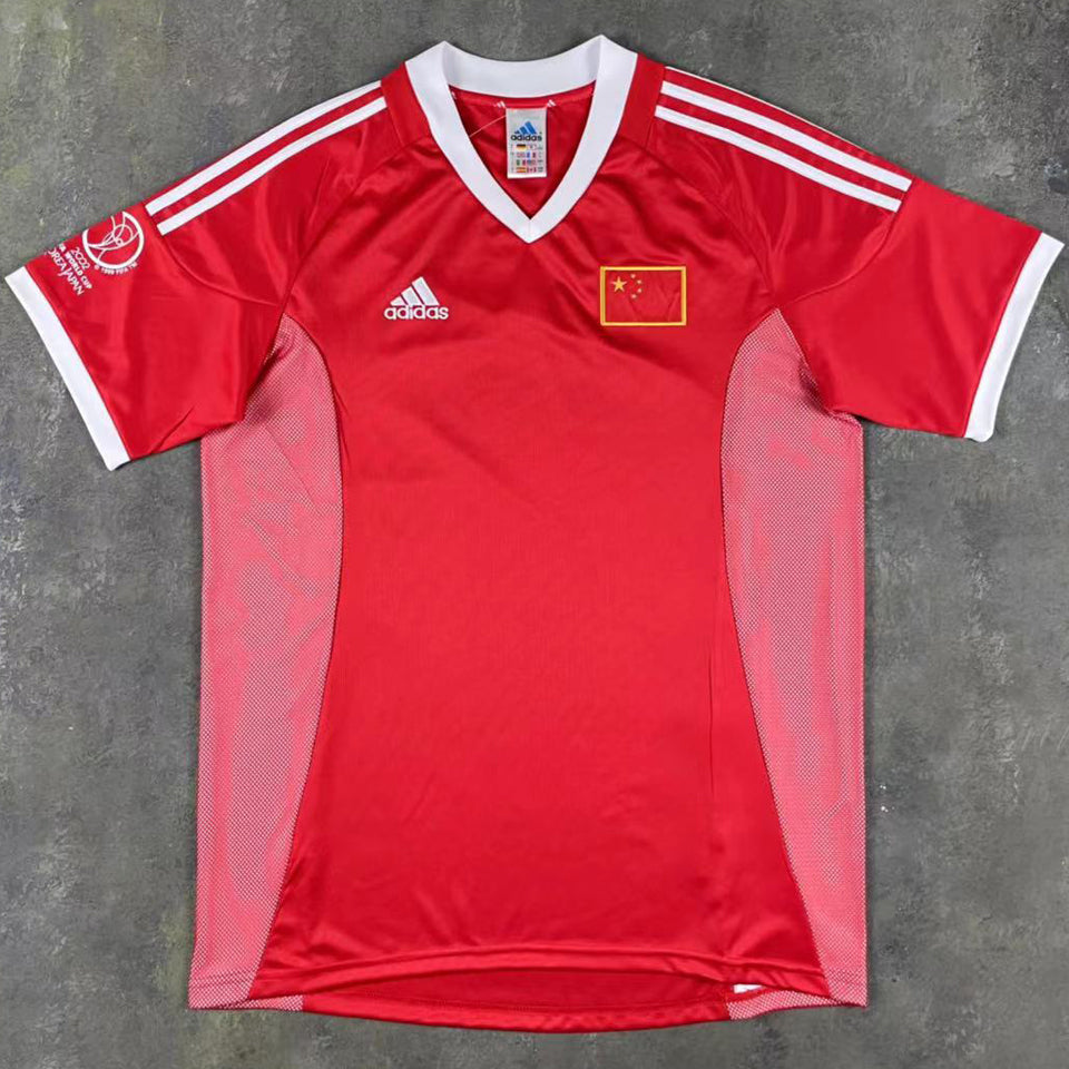 2002 china local versión fan selecciones retro