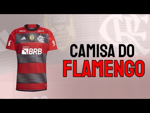 jersey 2023/24 flamengo local manga corta versión fan