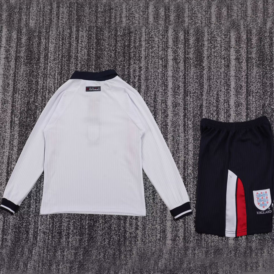 1998 inglaterra local niño selecciones retro