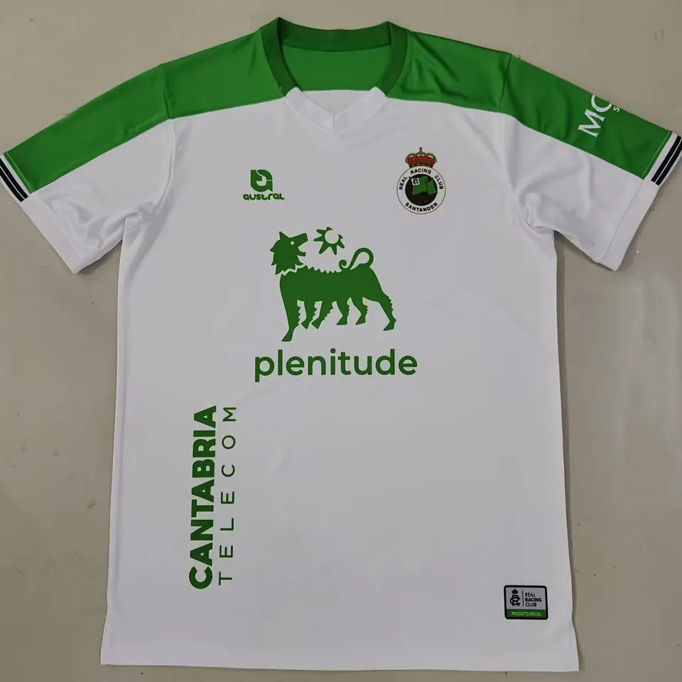 Jersey 2024/25 Racing Santander Local Manga corta Versión Fan