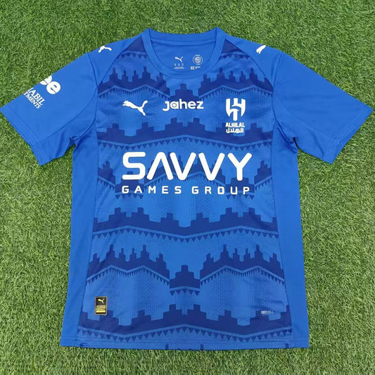 Jersey 2025/26 Al Hilal SFC Local Manga corta Versión Fan