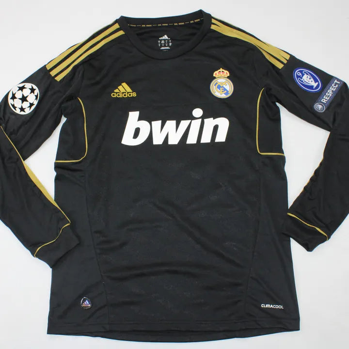 Jersey 2011/12 Real Madrid Visitante Manga larga Versión Fan Retro