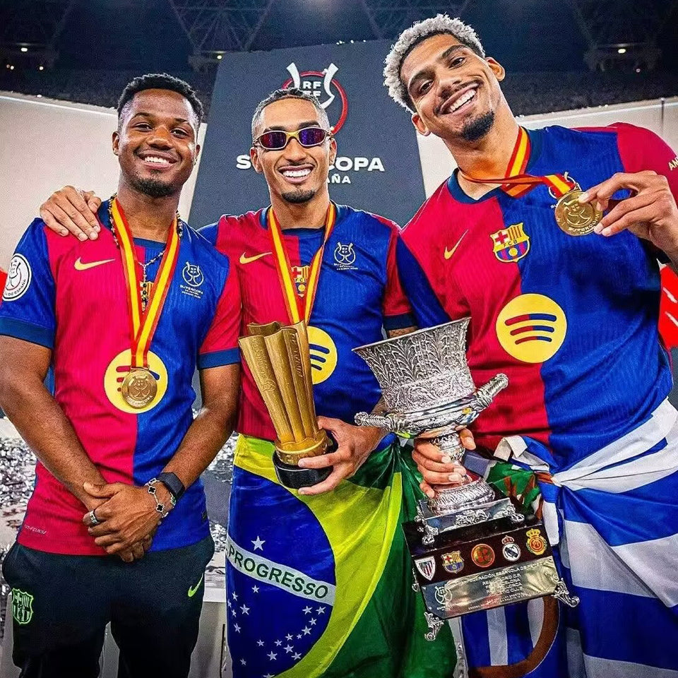 Jersey 2024/25 Barcelona Local Manga corta Versión Fan