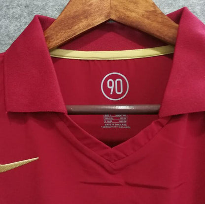 Jersey 2005/06 Arsenal Local Manga corta Versión Fan Retro