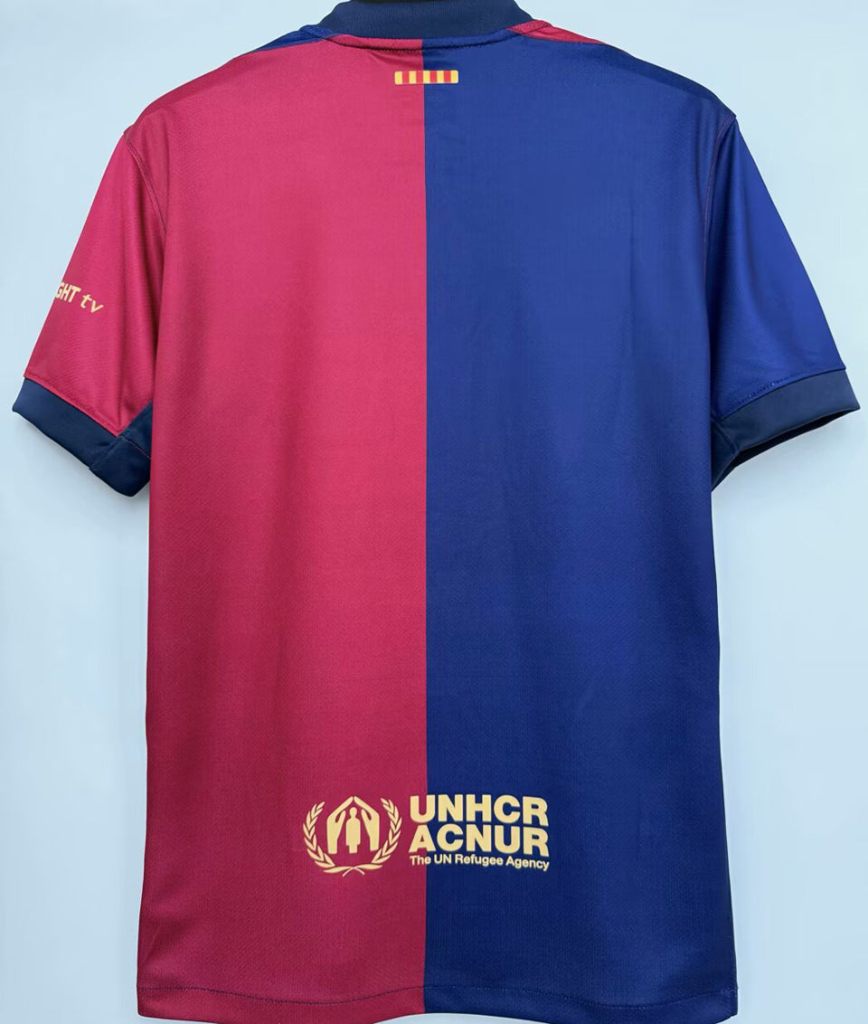 Jersey 2024/25 Barcelona Local Manga corta Versión Fan