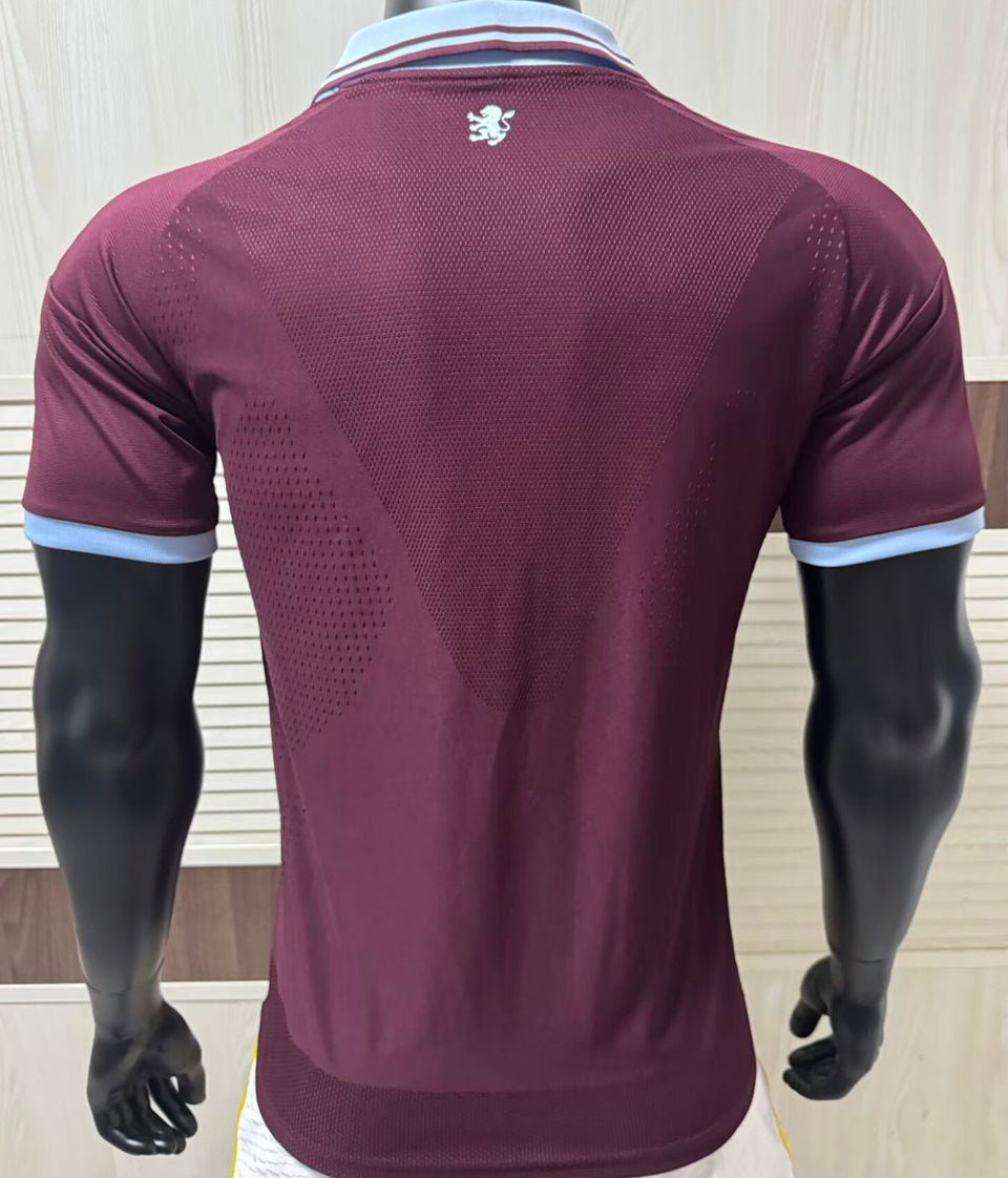 jersey 2026/27 aston villa local manga corta versión jugador