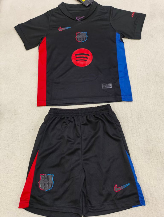 Jersey 2024/25 Barcelona Visitante Manga corta Niño