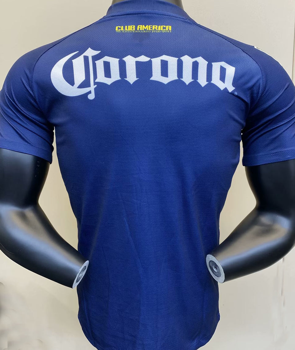 Jersey 2011/12 Club America Visitante Manga corta Versión Fan Retro