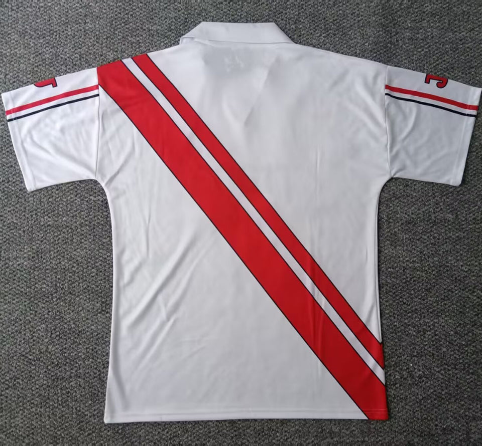 jersey 1997/98 rayo vallecano local manga corta versión fan retro