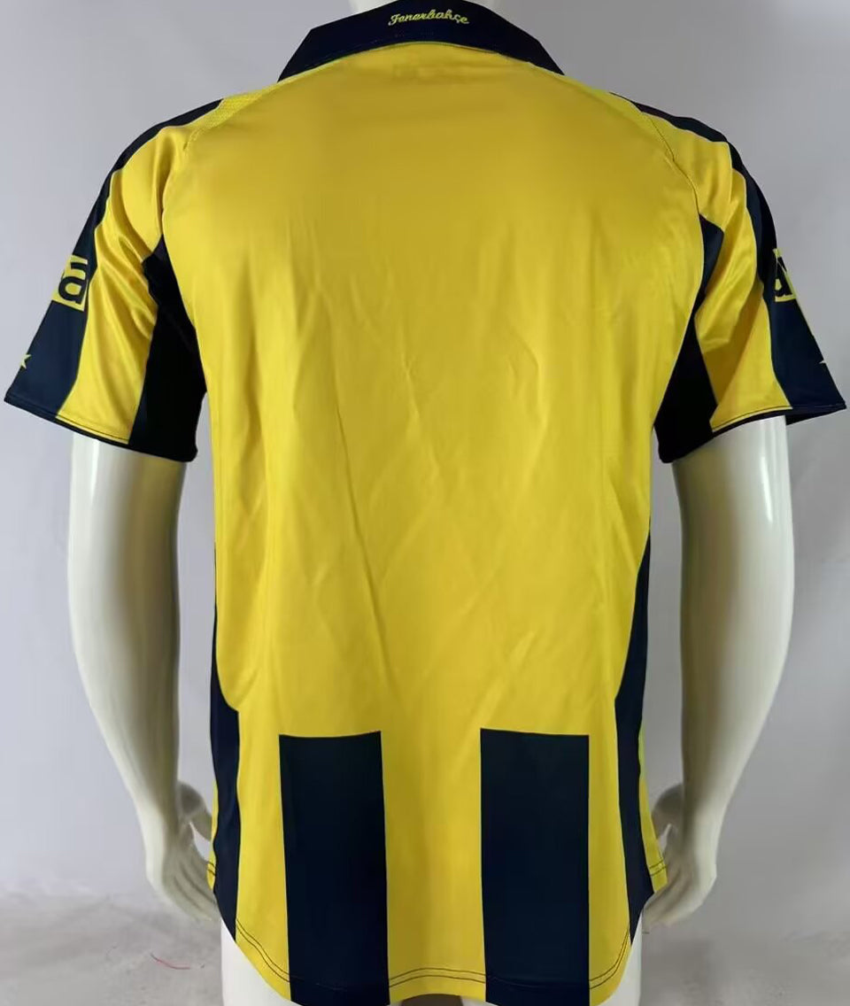 Jersey 2008/09 Fenerbahce Local Manga corta Versión Fan Retro