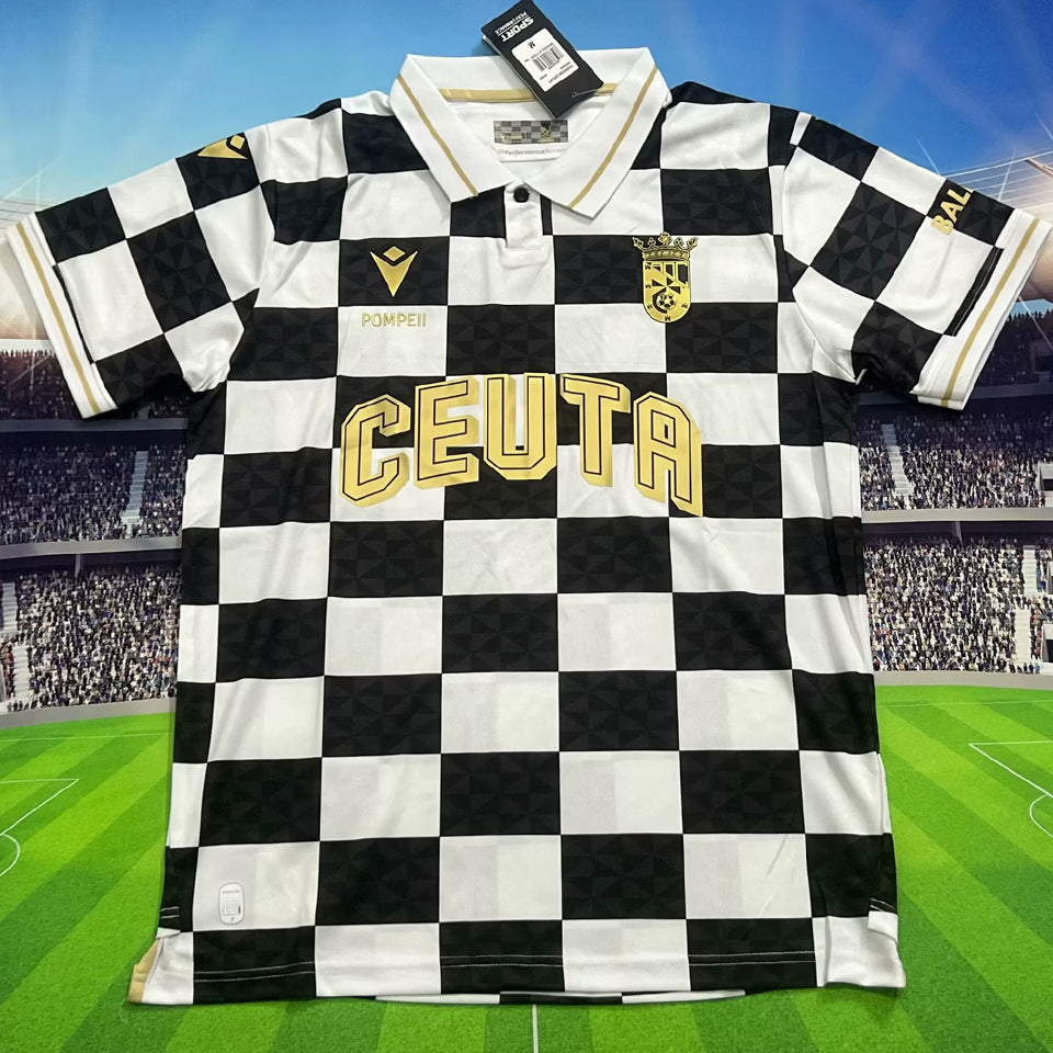 Jersey 2025/26 Ceuta FC Especial Manga corta Versión Fan