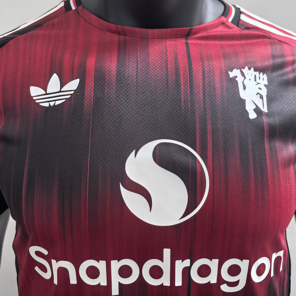 jersey 2025 manchester united especial manga corta versión jugador