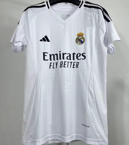 Jersey 2024/25 Real Madrid Local Manga corta Mujer