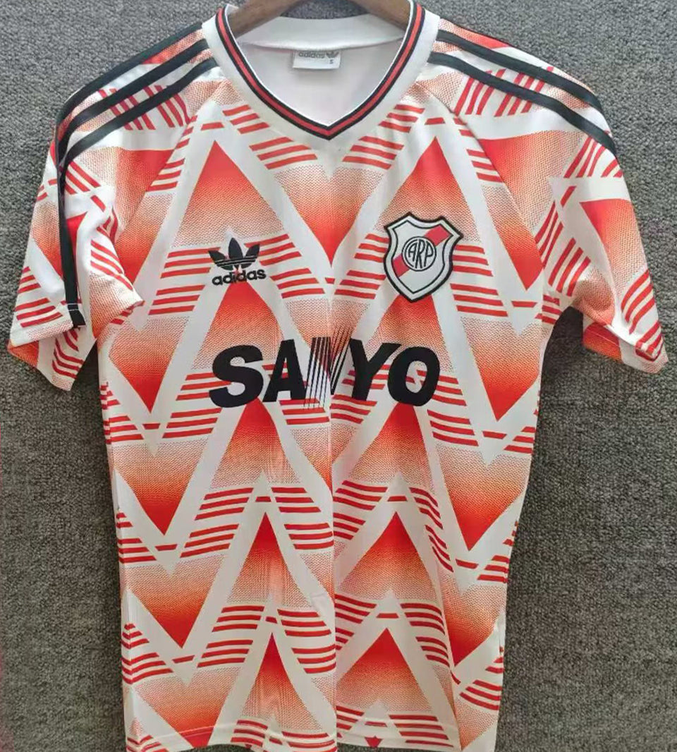 jersey 1994 river plate especial manga corta versión fan retro
