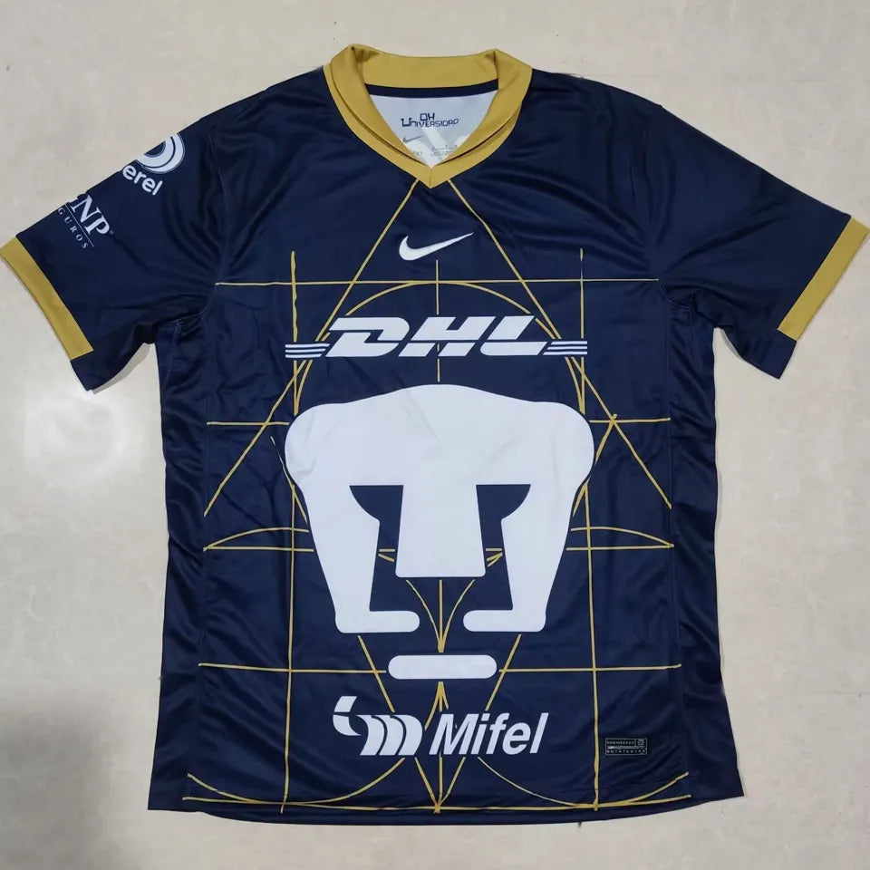 Jersey 2024/25 Pumas UNAM Visitante Manga corta Versión Fan