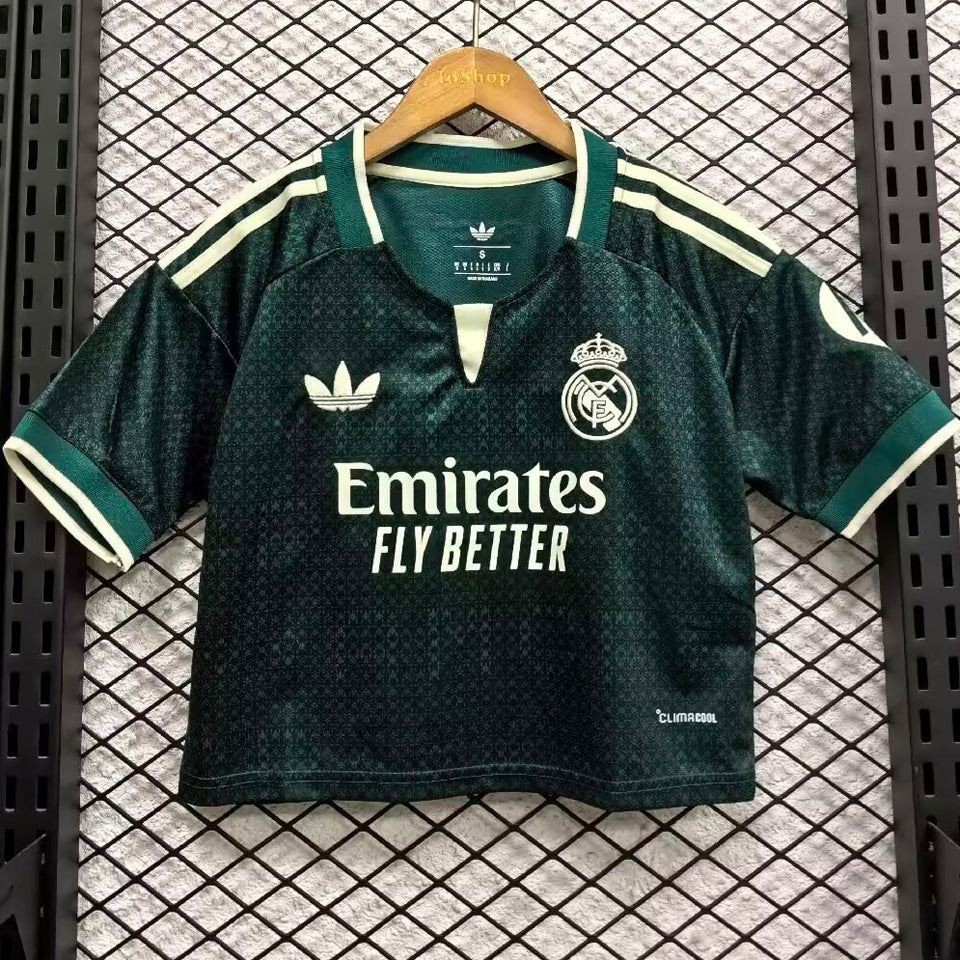 jersey 2026/27 real madrid visitante manga corta mujer