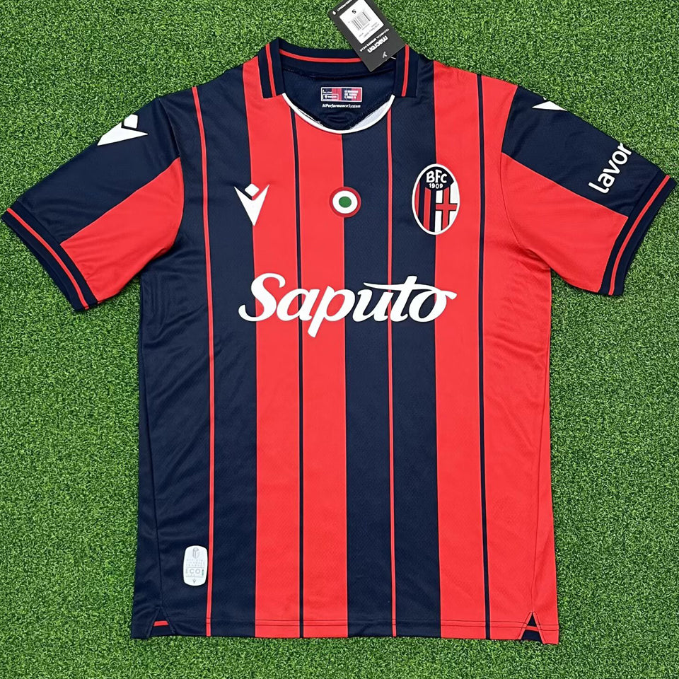 Jersey 2025/26 Bologna Local Manga corta Versión Fan