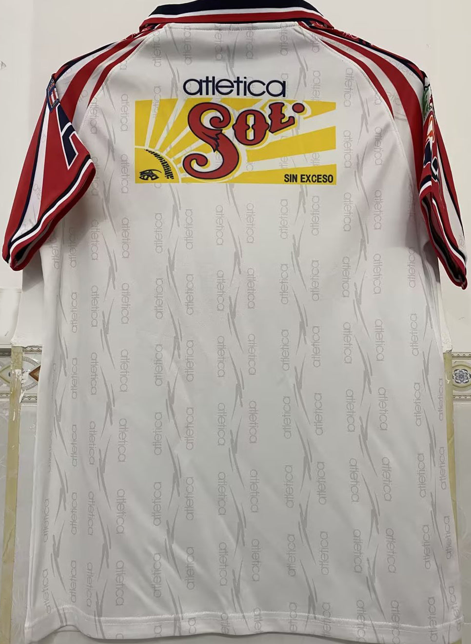 jersey 1998/99 chivas visitante manga corta versión fan retro