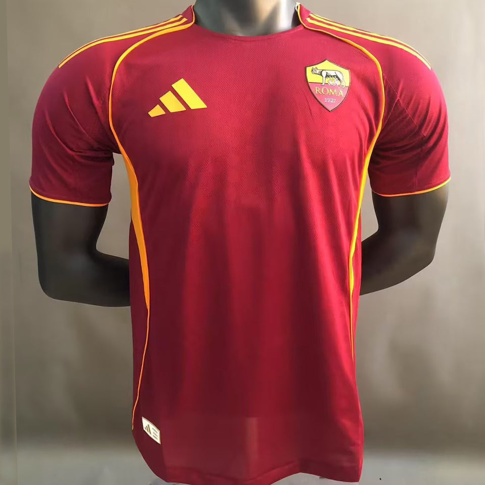 Jersey 2025/26 Roma Local Manga corta Versión Jugador