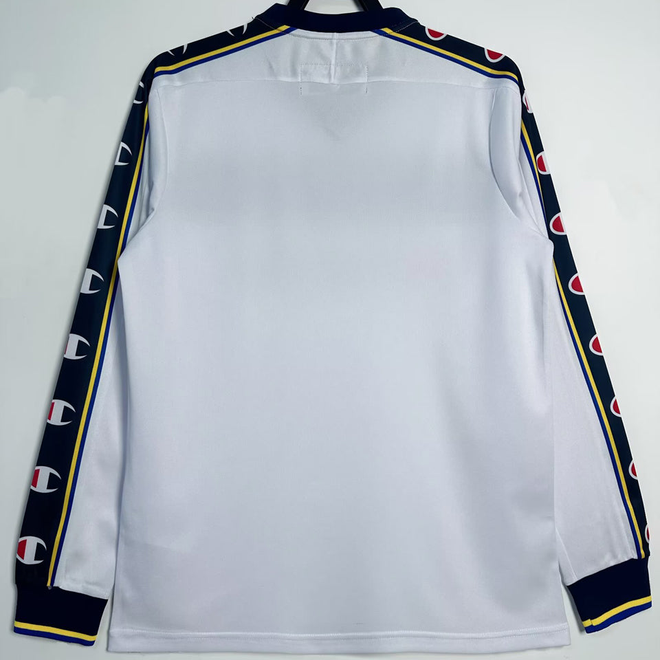 Jersey 2002/03 Parma Visitante Manga larga Versión Fan Retro
