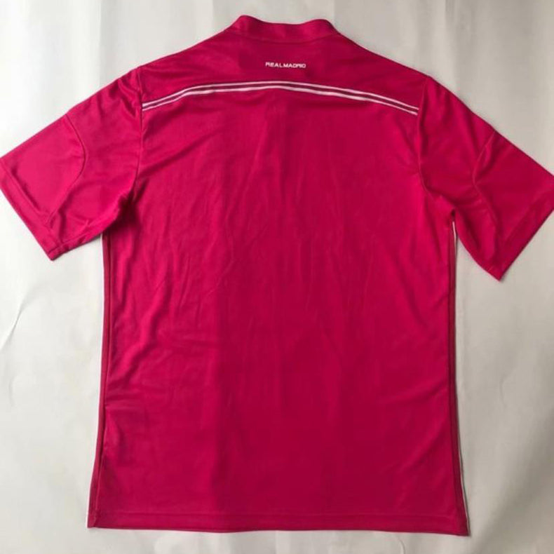 jersey 2014/15 real madrid visitante manga corta versión fan retro