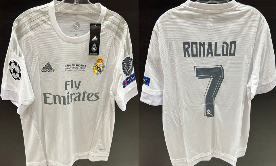 2015/16 Real Madrid Parches/Letras
