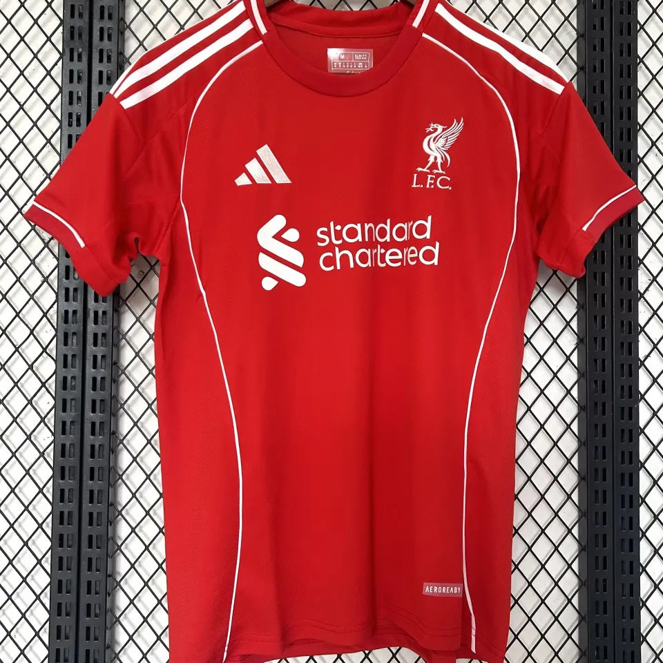 Jersey 2025/26 Liverpool Local Manga corta Versión Fan