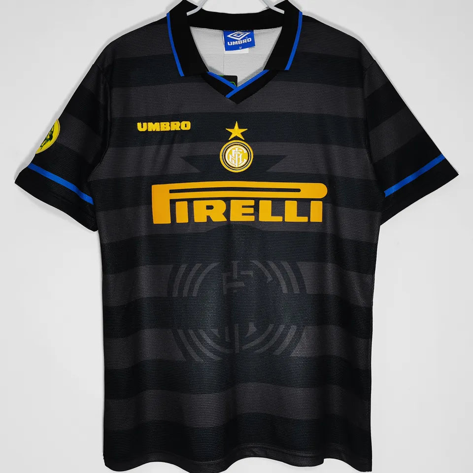 Jersey 1997/98 Inter Milan Visitante Manga corta Versión Fan Retro