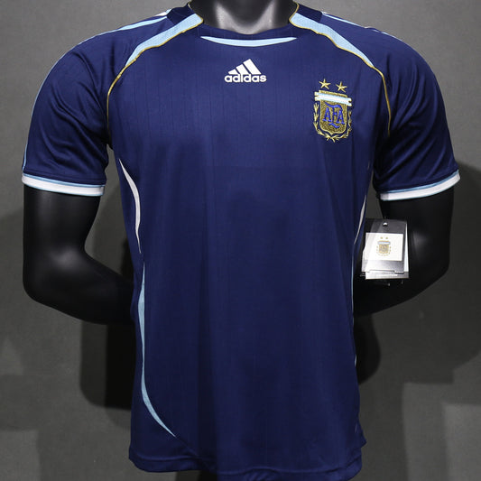 2006 Argentina Visitante Versión Jugador Selecciones Retro