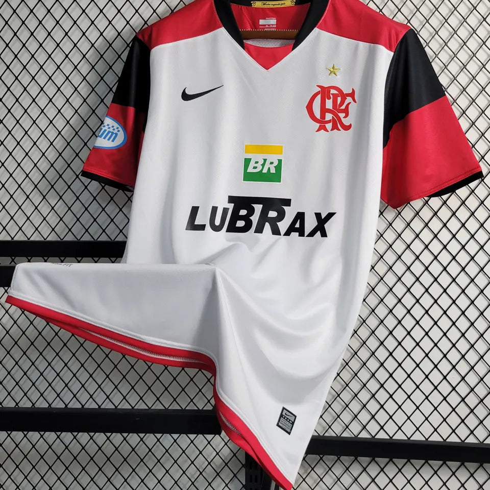 Jersey 2008/09 Flamengo Visitante Manga corta Versión Fan Retro