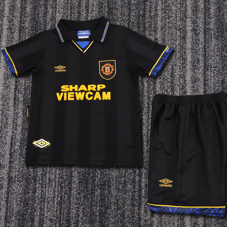 jersey 1993/1995 manchester united especial manga corta niño retro