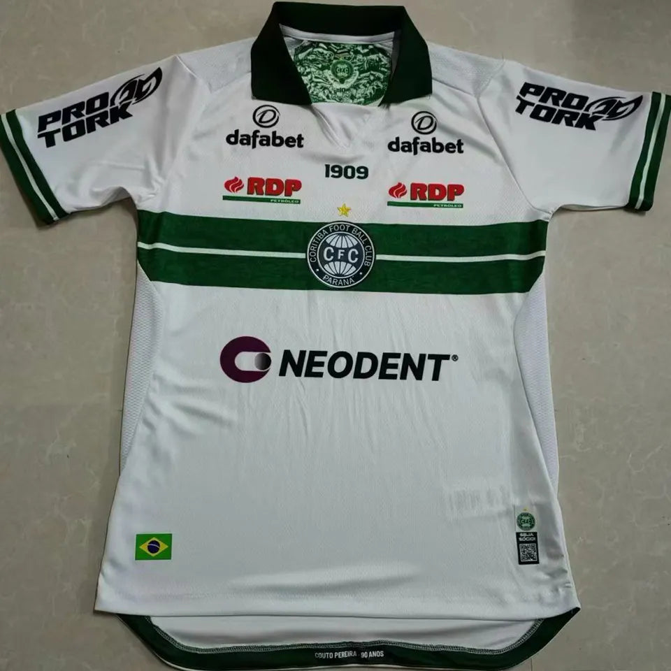 Jersey 2023/24 Coritiba Visitante Manga corta Versión Fan