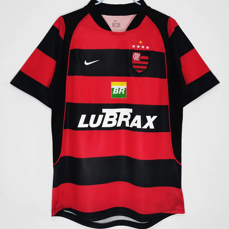 Jersey 2003/04 Flamengo Local Manga corta Versión Fan Retro