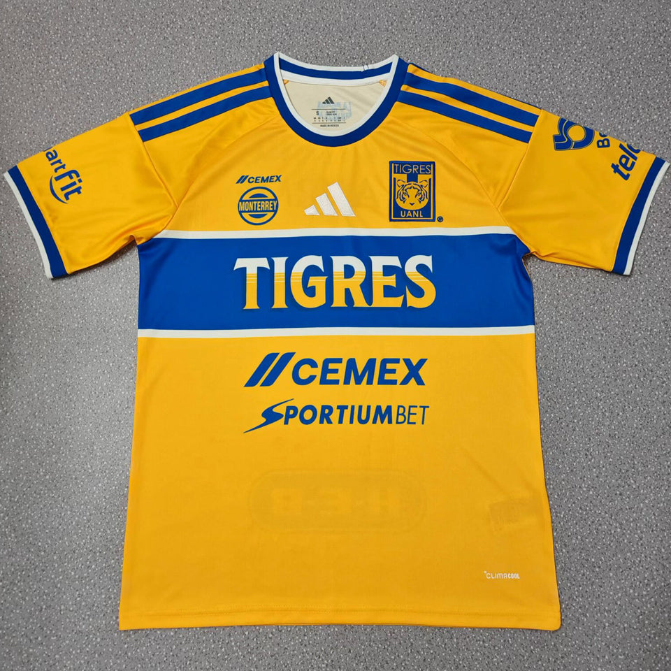 jersey 2026/27 tigres local manga corta versión fan
