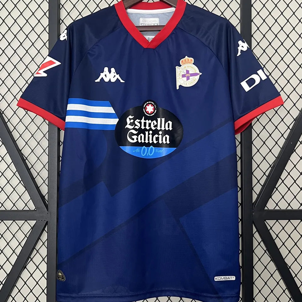 Jersey 2024/25 Deportivo de La Coruña Visitante Manga corta Versión Fan