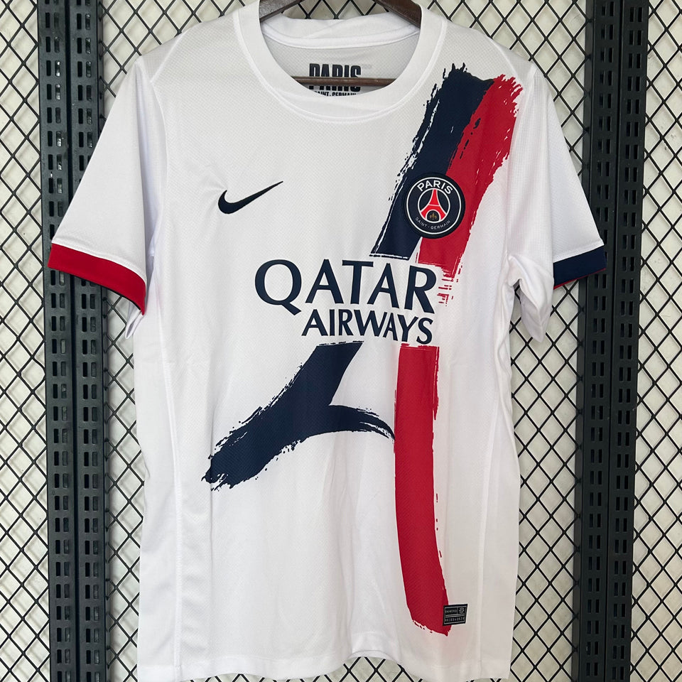 jersey 2024/25 psg visitante manga corta versión fan