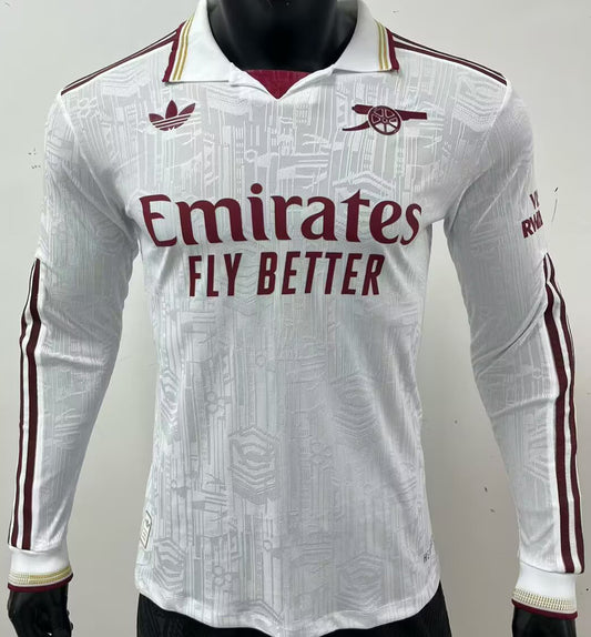 Jersey 2025/26 Arsenal Tercero Manga larga Versión Jugador