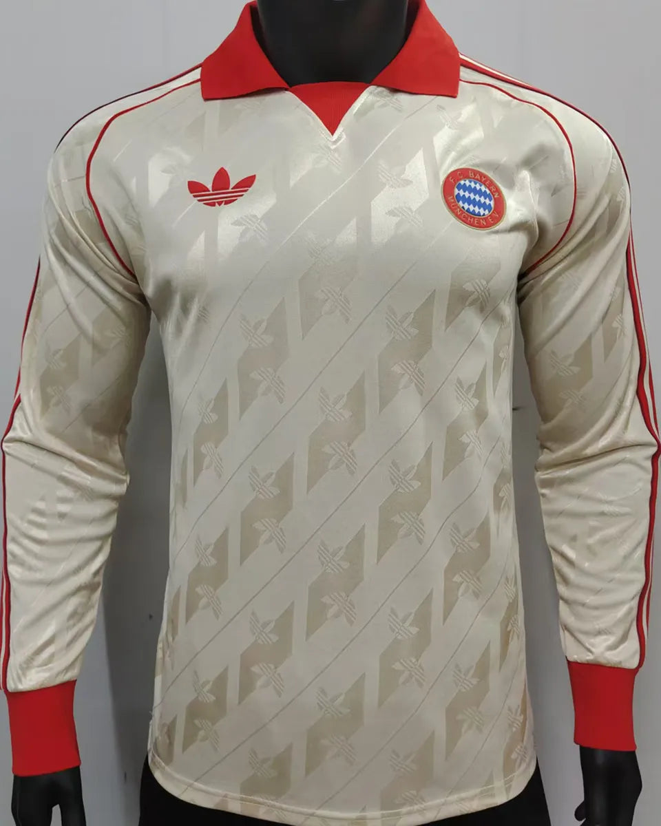 Jersey 2025 Bayern Munich Especial Manga larga Versión Jugador Retro