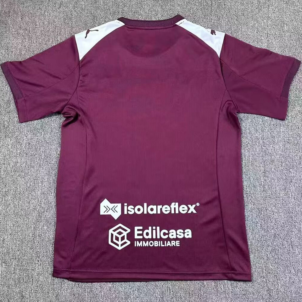 jersey 2025/26 salernitana local manga corta versión fan