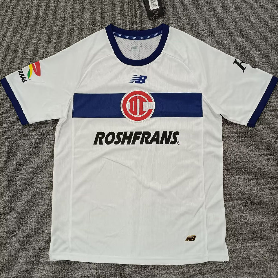 jersey 2026/27 deportivo toluca visitante manga corta versión fan