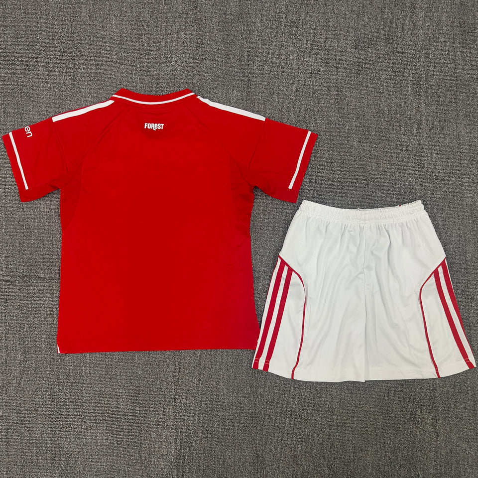 Jersey 2025/26 Nottingham Forest Local Manga corta Niño