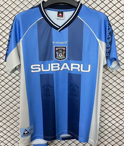 Jersey 1998/1999 Coventry City Local Manga corta Versión Fan Retro